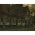 thumbnail image 3 of Eduard Karsen 18x15 Black Modern Framed Museum Art Print Titled - Houses on the Breedstraat, Enkhuizen (1885 - 1900), 3 of 5
