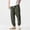 Green, variant on Sweatpants For Men Casual Fashion Drawstring Elastic Waist Feet Pants Solid Color Double Pocket Elastic Strap Apered Joggers