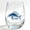 A-B, variant on Personalized Sea Life Glass Mug, Etched Dolphin Whale Wave Pattern, Beach Theme Drinking Cup for Morning Coffee or Tea at Home Office