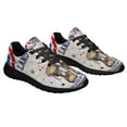 thumbnail image 6 of Land Of The Free Because Of The Brave Veteran Boots Independence Day Patriotic Shoes Sneakers Black Size 7.5, 6 of 7