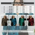 thumbnail image 3 of Cuteduck Women Plus Size Floral Printed Button Down Shirt Lapel Long Sleeve Fall Casual Lightweight Boho Dressy Top 1X-5X, 3 of 7