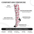 thumbnail image 3 of Bixox Watermelon Print Compression Socks,Compression Socks Women & Men Circulation for Medical,Running,Athletic, 3 of 7