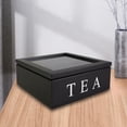 thumbnail image 3 of 2x Caja de Bolsitas de Té Tapa, 9 Compartimentos, Soporte para Bolsitas de Té Apilable, Armarios de Cocina, Caja de Té de , Almacenami, 3 of 8