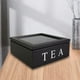 thumbnail image 3 of 2 Uds Caja De Bolsitas De Té Apilable Soporte Para Bolsitas De Té Hogar Para Una Variedad De Condimentos De Té, 3 of 8