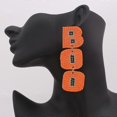 thumbnail image 1 of Pendientes grandes para mujer, nuevos pendientes geométricos con cuentas exageradas, moda, E1447 naranja BK, 1 of 3