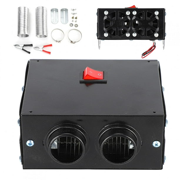 Calentador de Coche, Descongelador Portátil, Ventilador Silencioso, Calentamiento Rápido, 600W, Para Calefacción de Coches y Camiones