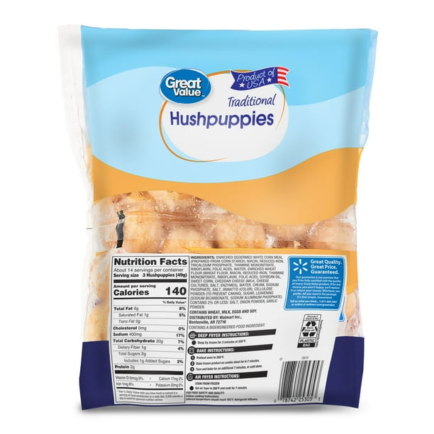 Great Value Frozen Traditional Hushpuppies, Lb lupon.gov.ph