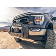 thumbnail image 2 of N-Fab by RealTruck Heavy Metal Bull Bar | Textured Black, Steel | F22BB01-TX | Compatible with 2021-2024 Ford F-150, 2 of 8
