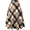 Pink, variant on TEMOFON Women's Fall Winter Plaid Midi Skirt High Waisted A-Line Warm Flannel Maxi Skirts Casual Vintage Tartan Swing Skirt with Pockets