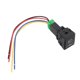 thumbnail image 1 of Interruptor De Botón De Luz Antiniebla, Indicador LED Interruptor De Botón De 4 12 V Conexión Segura Resistente Al Calor Larga Vida útil Para Lámpara Estroboscópica, 1 of 7