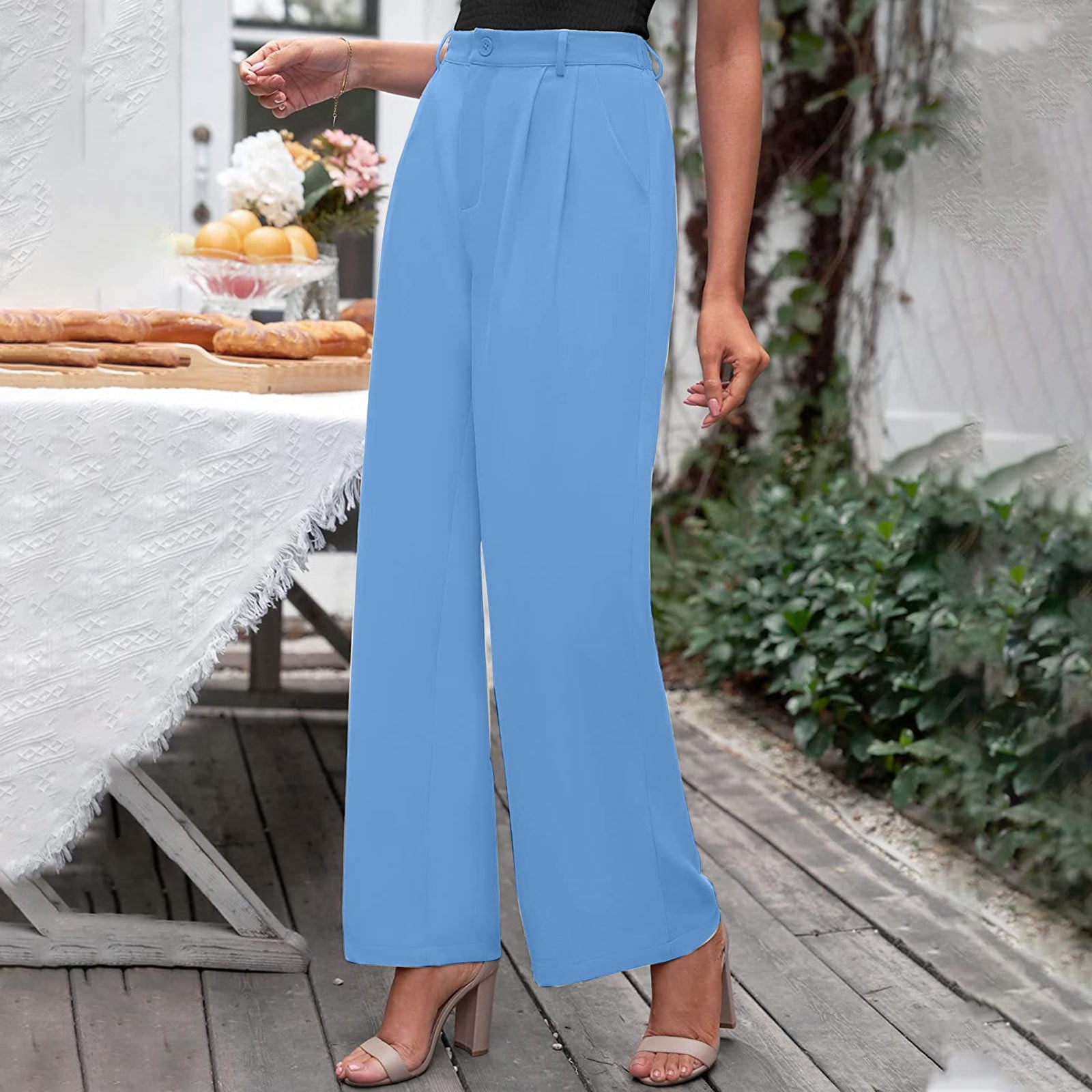 Awxnjux Women'S Pants Women'S Wide Leg Pants For Work Awxnjux Women'S Pants Women'S Wide Leg Pants For Work