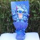 thumbnail image 1 of 9 estilos Kawaii Stitch jabón flor peluche Anime Stich suave relleno Animal muñeca romántico regalo de San Valentín sin caja, 1 of 4