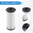 thumbnail image 2 of Automatic Transmission Oil Filter CVT Oil Cooler Filter Fit for Audi A3 2016-2018 No.0BH325183B/0BH325183A - Pack of 4, 2 of 6