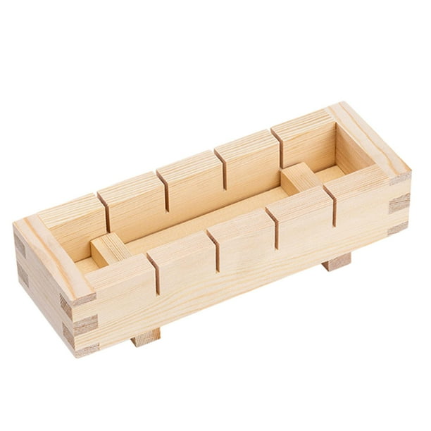 Caja de molde para sushi, molde para rollos de arroz, herramienta portátil para hacer sushi en el hogar, fácil de limpiar B