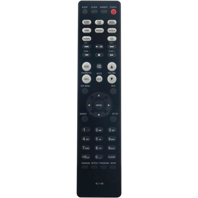 RC-1199 Remote Control for Denon Stereo System RCD-N9 CEOL-N9