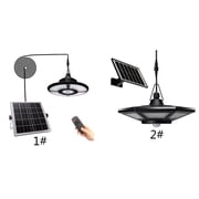 ZPAQI Upgraded Solar Shed Light Indoor Outdoor Solar Powered LED Daytime Work Lights