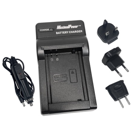 MaximalPower BP-1030 Battery Travel and Car Charger Adapter Compatible Samsung NX200 NX210 NX300 NX-300M NX1100 NX1000 NX2000 Camera BP-1130