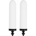thumbnail image 1 of 2PCS 10" Ceramic Filter Candle Activated Carbon Replacement Filters Compatible with ProOne and Berkey Countertop Gravity Water Filter System, Household Water Bucket,Water Cooler Filtration (2), 1 of 5