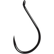 Gamakatsu Barbless Octopus Hook-Pack Of 25 Black, 5/0