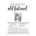 thumbnail image 2 of Lettered And Lined 15x18 White Modern Wood Framed Museum Art Print Titled - Old Fashioned, 2 of 4