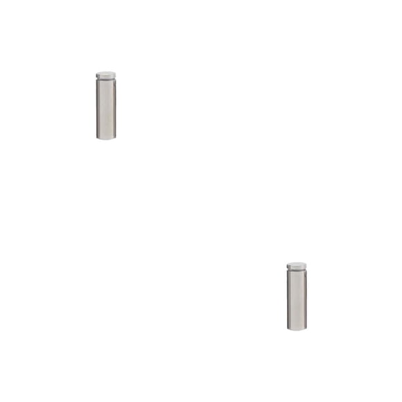 Speravity Tornillo publicitario, duradero, de alto brillo, diseño aerodinámico, espejo de cristal, tuerca a prueba de arañazos, perno, soporte para 16x60mm 2piezas Speravity CBP383106