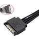 thumbnail image 4 of 8.66in Sata Cable Sata Power Cable Splitter Sata Power Splitter Adapter Cable Connecting Lines; Hard Drive Power Cord, 4 of 5