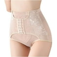 thumbnail image 2 of AURIGATE Tummy Control Panties for Women Shapewear Butt Lifter Short High Waist Trainer Corset Slimming Body Shaper Underwear, 2 of 5