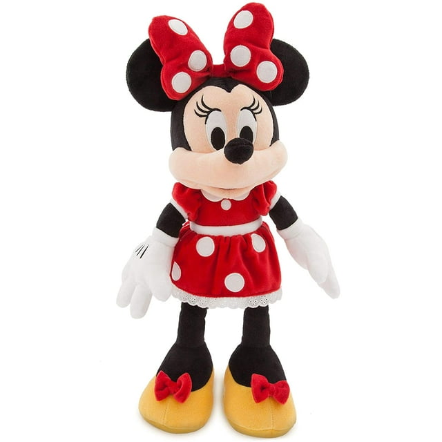 Disney Minnie Mouse Plush - Red - Medium 18 Inch