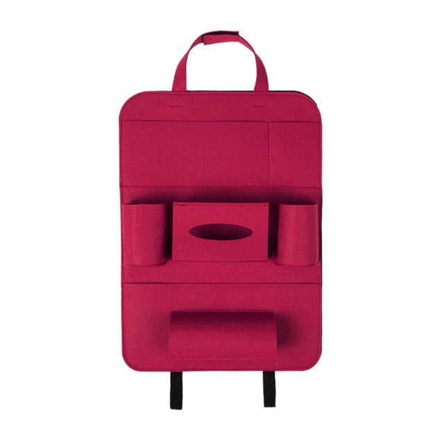 SUWHWEA Home Storage and Organization Clearance Child Car Seat Backrest Protector Car Rear Seat Storage Bag Car Backrest Hanging Car Rear Seat Storage