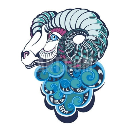 Happy New Year Art - Sheep. Happy New Year 2015 Print Wall Art By worksart