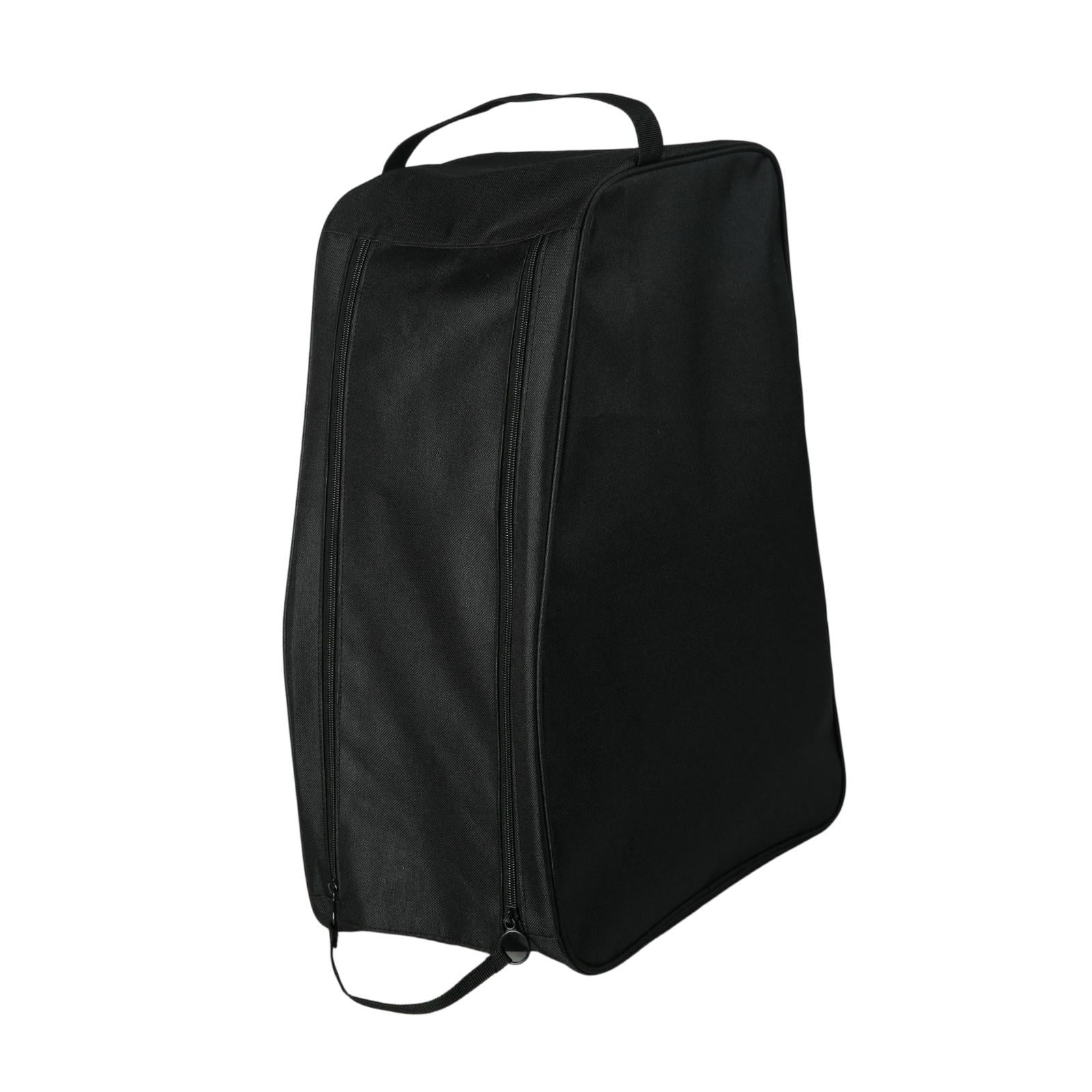 harayaa Boot Bag Multipurpose Cycling Hiking Travel Oxford Cloth Travel Boot Carrier black
