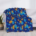 thumbnail image 3 of Rateoe Colorful Yin Yang Pattern Flannel Throw Blanket, Ultra-soft Blanket for Bed, Couch, Car, Hypoallergenic Anti-pilling blanket-60"x50"(Horizontal), 3 of 6