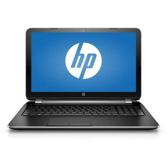HP Turbo Silver 15-f271wm Laptop PC with Intel Pentium N3540 Processor, 4GB Memory, 500GB Hard drive, and Windows 10 Home