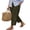 C Green, variant on DOKOTOO Linen Cotton Pants Women Casual Lightweight Drawstring Pants Elastic Waist Pants with Pockets Size M