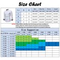 thumbnail image 4 of Camisas Para Hombre Manga Larga Regular Fit Camisa informal con estampado a cuadros de otoño para hombre, camisa de manga larga con botones y cuello vuelto, blusa (White, XL), 4 of 4