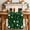 DarkGreen White, variant on Red Christmas Snowflakes Table Runner 72 Inches Long Farmhouse Dress Scarves, Winter Xmas Pine Tree Plant Dining Tablerunner for Coffee Table/Kitchen Island/Party Décor, 13" x 72"
