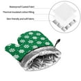 thumbnail image 6 of Sikiie Snowflake Oven Mitts and Pot Holders, Silicone Oven Gloves, Heat Resistant Oven Mitts 4Pcs Set, 6 of 6