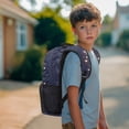 thumbnail image 3 of Yuyamidu 17 Inch Study Axolotl Kids School Backpack for 6-12 Elementary Students with Adjustable Padded Straps Large Capacity Cute Back to School for Boys and Girls, 3 of 7