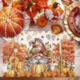 thumbnail image 2 of Fall Placemats Set of 4 Fox Bunny Gnome Place Mats Thanksgiving Placemat Pumpkin Maple Leaves Table Mats for Dining Kitchen Table Holiday Dinner Party Home Fall Decorations 13x19 Inch, 2 of 8