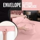 thumbnail image 4 of Fundas de almohada Utopia Bedding tamaño king, 20 x 40 cm, paquete de 4 unidades, color rosa, 4 of 7