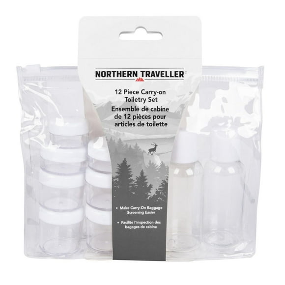Ensemble de cabine de 12 pièces pour articles de toilette Northern Traveller 12 pièces