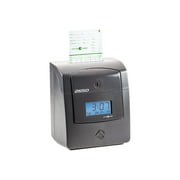 Pyramid Time Systems 2650 Electronic Top Load Time Clock with Auto-Aligning Time Card Feed and Top-Loading Design