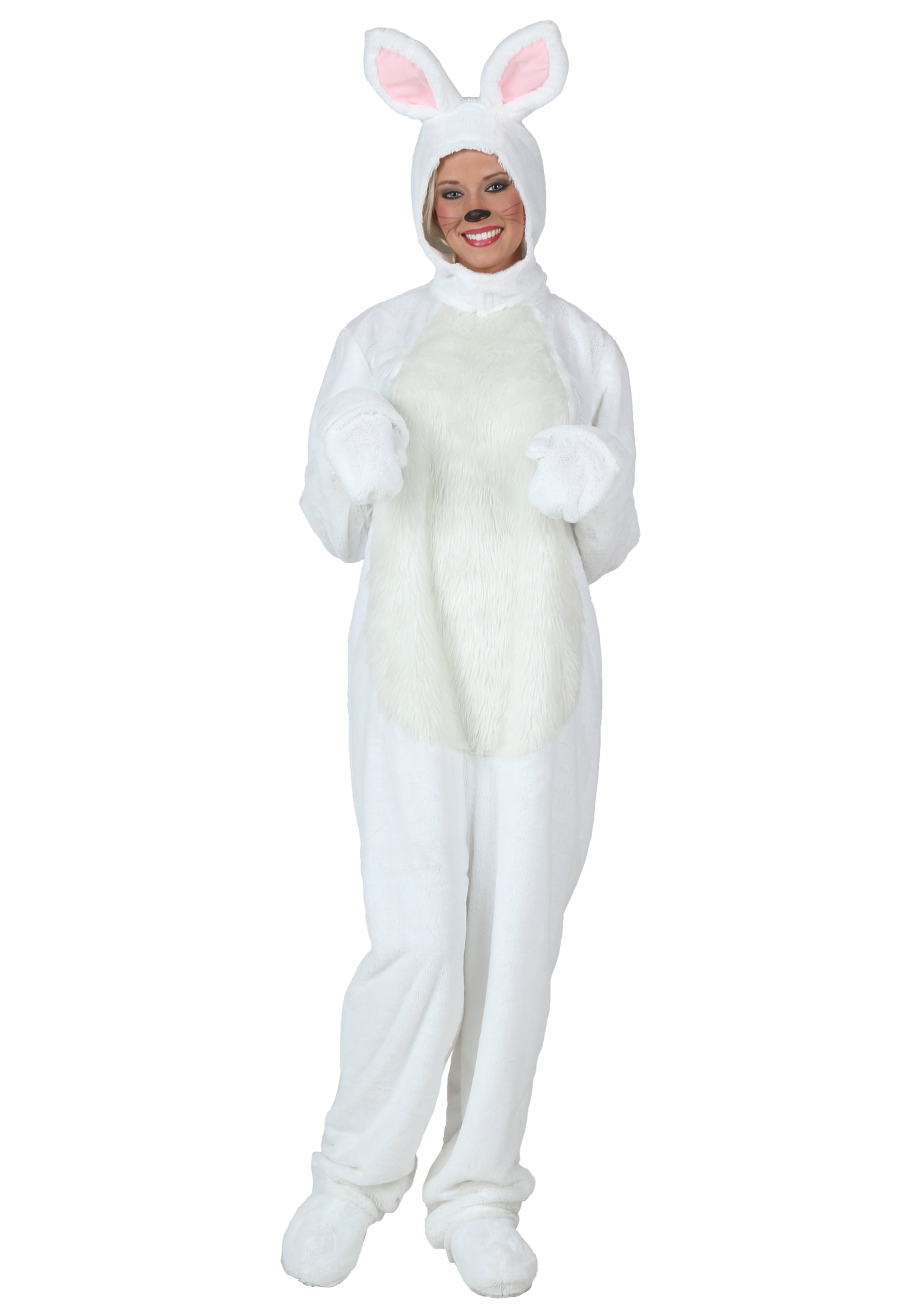 Size White Bunny Costume