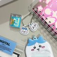 thumbnail image 3 of Chiikawa Chiikawa Animated Cartoon Character Cute Little Eight Key Chain Pendant Key Ring Pendant Backpack Pendant Girl Gift, 3 of 6