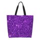 thumbnail image 1 of Balery Purple Glitter Bolsa Tote Estilo Estético con Cremalleras, Bolsa de Hombro, Bolsa de Compras Grande y Plegable, 1 of 8