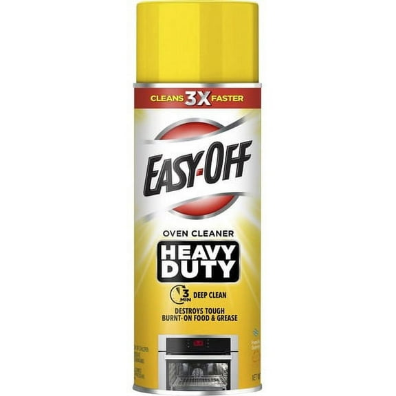 Easy-Off Heavy Duty Oven Cleaner - Liquid - 14.5 fl oz (0.5 quart) - Fresh Scent - 6 / Carton - White | Bundle of 2 Cartons