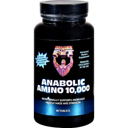 Healthy 'N Fit Anabolic Amino 10000 - 90 Tablets (Best Anabolics For Mass)