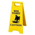 thumbnail image 1 of Ceimmolca Cat Vomit Sign Funny Cute Yard Warning Sign | Funny Cat Signs Decor Cat Dog Vomit Caution Sign Novelty Desk Decoration, 1 of 9