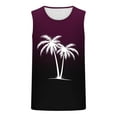 thumbnail image 3 of Runfenguu Mens Tank Tops Graphic Sweat Vests Men'S Fashion Casual Summer Loose Waistcoat Print Sport Round-Neck Tank Features Mens Muscle Tank Top, 3 of 3