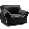 thumbnail image 2 of American Kids Bean Bag Chair with Piping, Multiple Colors, 2 of 5